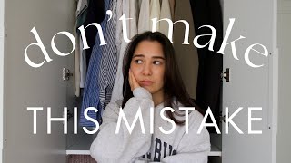 I learned THIS the hard way after decluttering my wardrobe by Haley Villena 12,788 views 3 weeks ago 9 minutes, 25 seconds