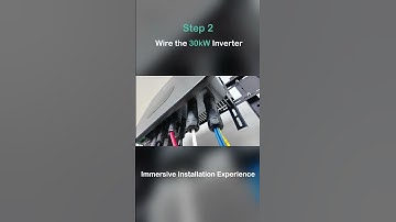 Immersive Installation Experience: Install a 30kW Home Energy Storage System in Just 5 Steps