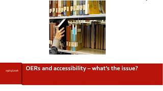 Transforming OER into Accessible OER