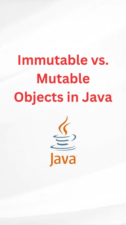 Immutable vs Mutable Objects in Java #education #java #javaprogramming ...