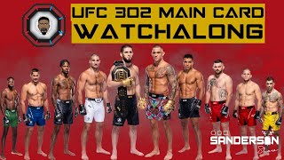 UFC 302 - MAKHACHEV VS POIRIER | LIVE WATCHALONG