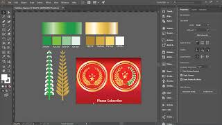 Cara Membuat Padi dan Kapas di Adobe Illustrator | #pemula #ilustrator #designer