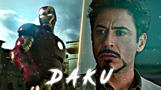 Daku Ft. Iron Man Edit 😈✨ | Daku × Iron Man | Tony Stark Edit | PremEdits