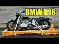 Достаём из коробки новый мотоцикл BMW R18. BMW R18 unboxing