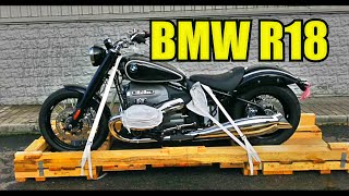 Достаём из коробки новый мотоцикл BMW R18. BMW R18 unboxing