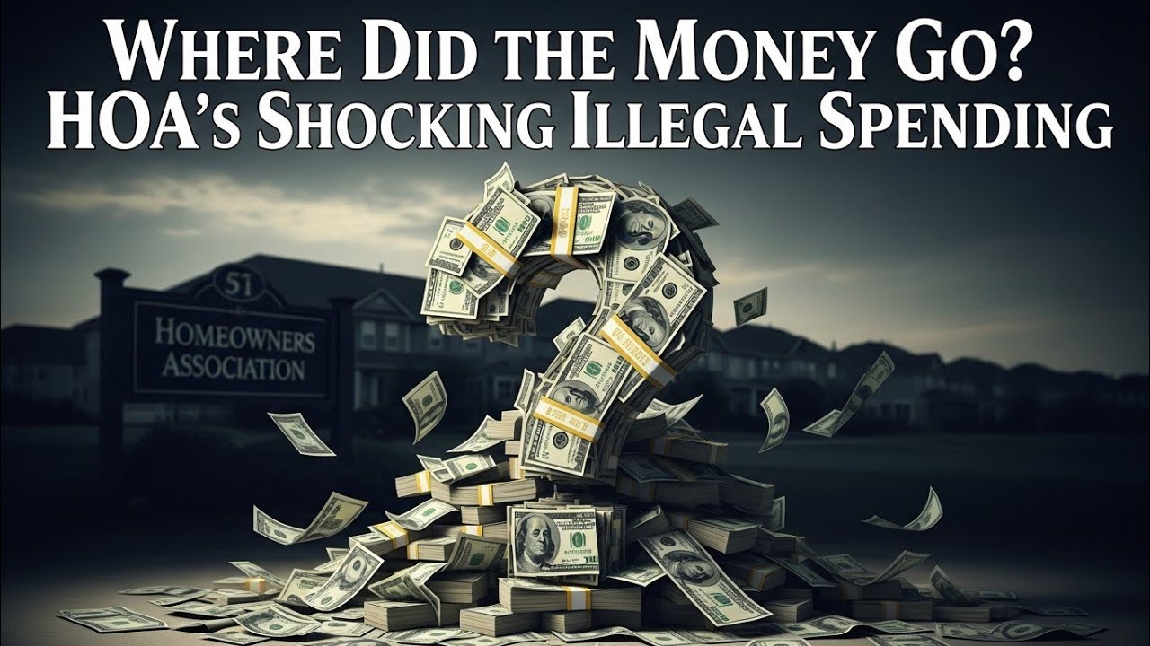 "Where Did the Money Go? HOA’s Shocking Illegal Spending"