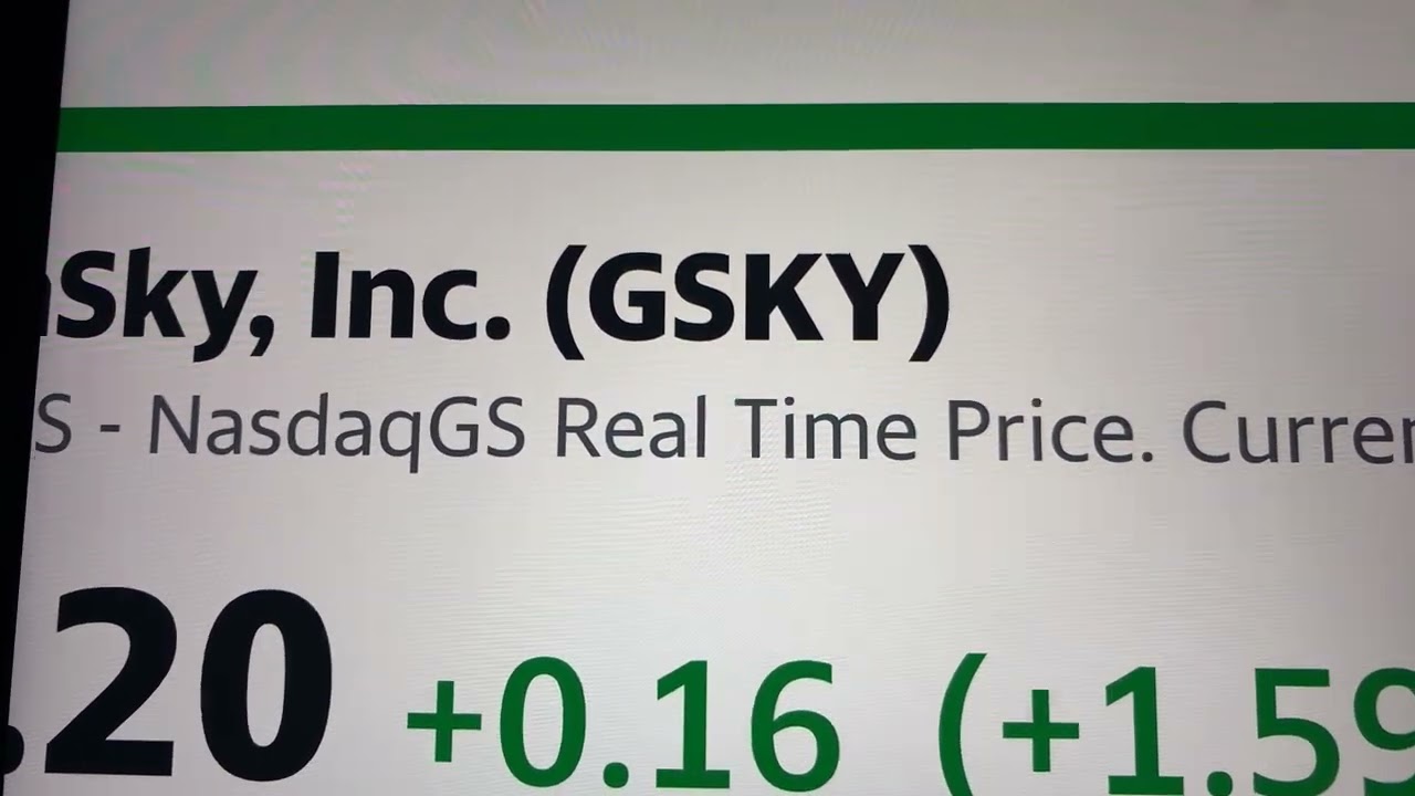 🔴 GreenSky Inc. GSKY Stock Trading Facts 🔴