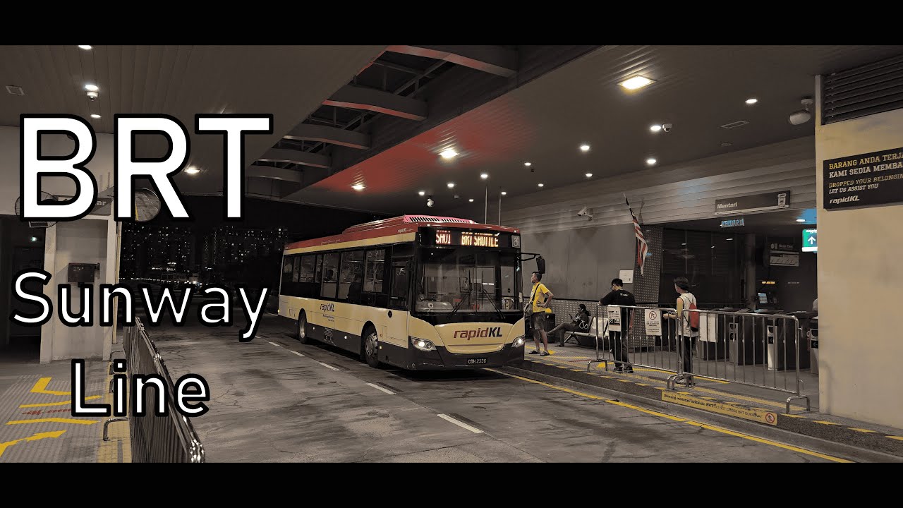 [RapidKL] Former Rapid Kuantan Scania K250UB on BRT Sunway Line | CDH2336