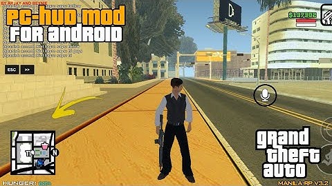 HOW TO PC-HUD + SqUARE MINIMAP | Gta San Andreas Modding Tutorial Android