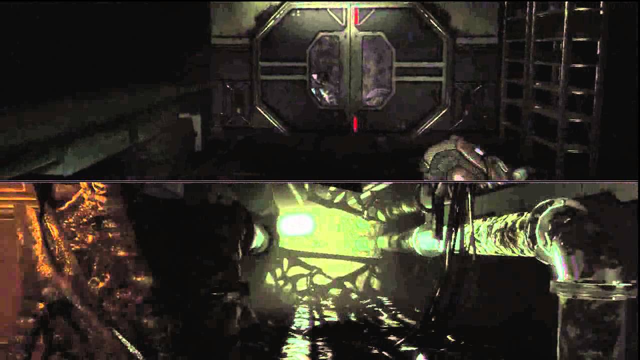 aliens colonial marines split screen