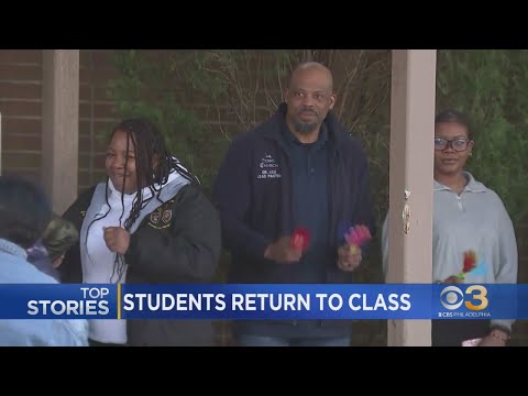 Life Center Academy students in Burlington County return to class in-person following fire