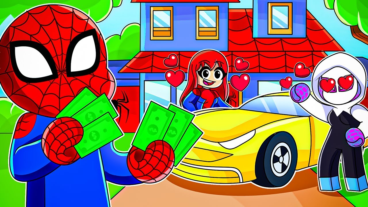 Rizzing Girls with NEW $50,000,000 SPIDERMAN MANSION in Roblox Driving Empire!