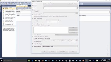 030 Backup using Maintenance plan