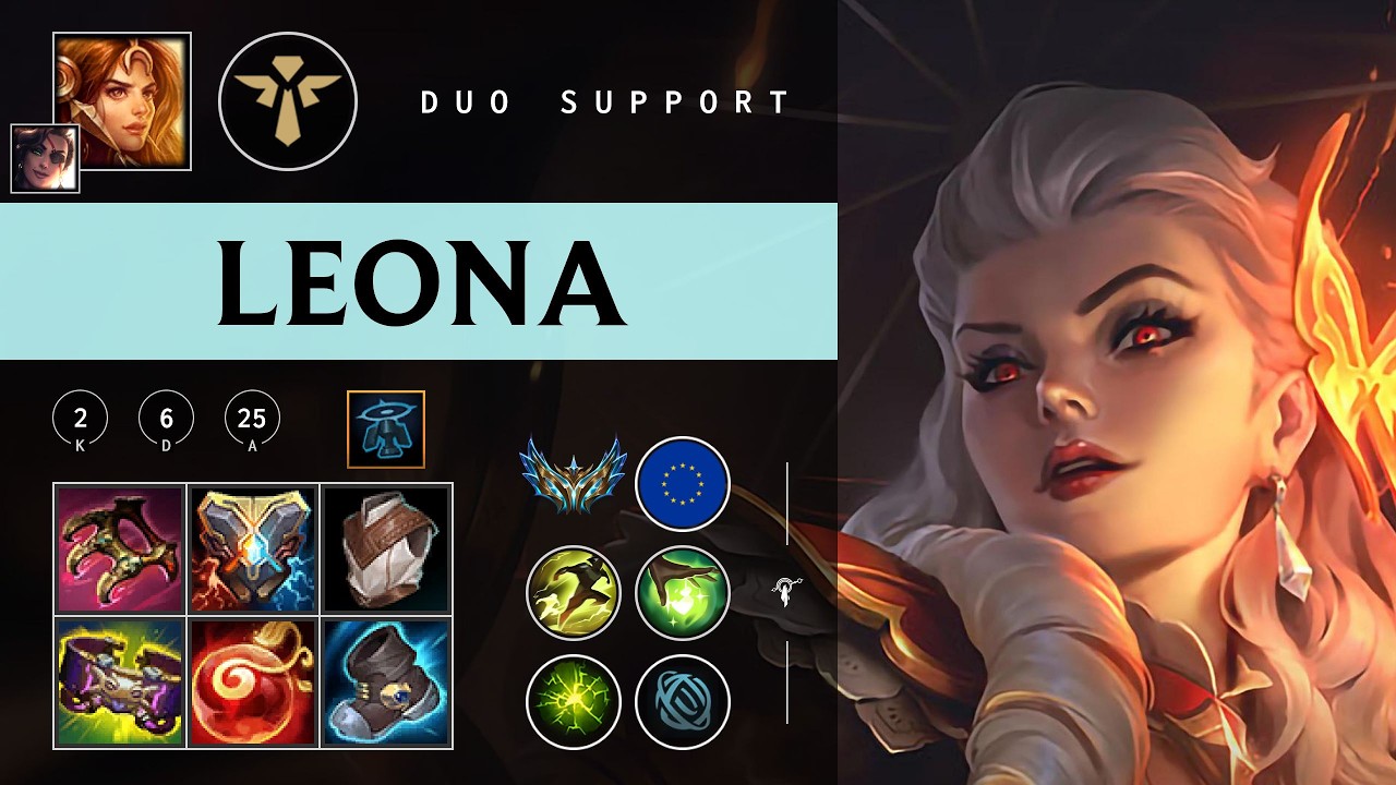 Leona Support vs Rell - EUW Challenger Patch 26.04