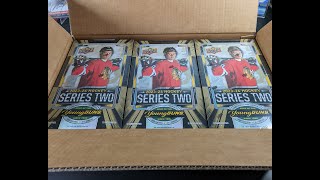 At a Glance: 2023-24 Upper Deck Series Two Hobby Case Break (1 of 4) -- Bedard Mania begins!!