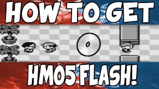 How to get HM05 Flash on Pokemon Red/Blue!
