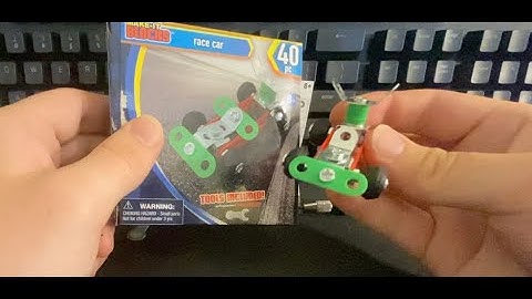 #ASMR Dollar Store Race Car Build Kit w/ Rambling | Make It Blocks Dollar Store Tingles
