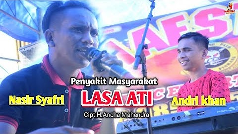 lagu Bugis Jenaka ~ Penyakit Masyarakat ~ Lasa Ati ~ Cipt.H.Ancha Mahendra ~ Voc.Nasir Syafri.