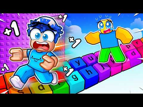 Roblox'ta 1 Saniye = 1 Hız ile İMKANSIZ KLAVYE Parkurunu Geçtim! 😱