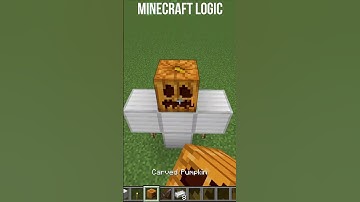 MINECRAFT LOGIC PART 2 #minecraft #minecraftshorts #youtubeshorts #dream