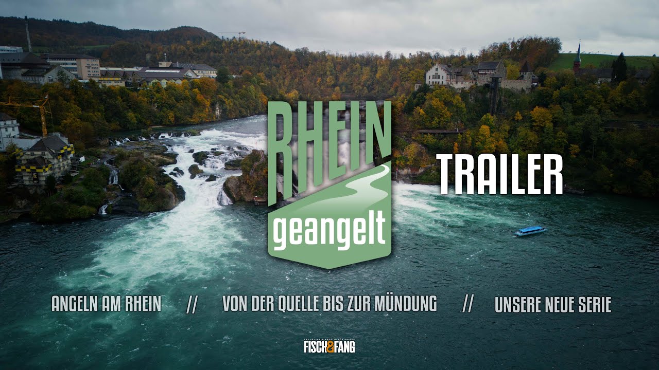 Vom Quellsee bis zur Mündung: Wir angeln am kompletten Rhein / RHEINgeangelt Trailer 🎬