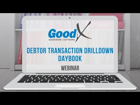 GoodX Software - Debtor Transaction Drilldown (Daybook) (10 June 2019)