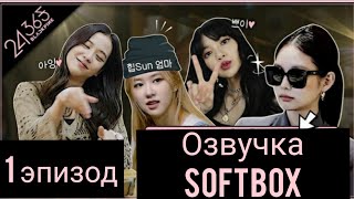 BLACKPINK - '24/365 with BLACKPINK' EP.1 [Озвучка Softbox]