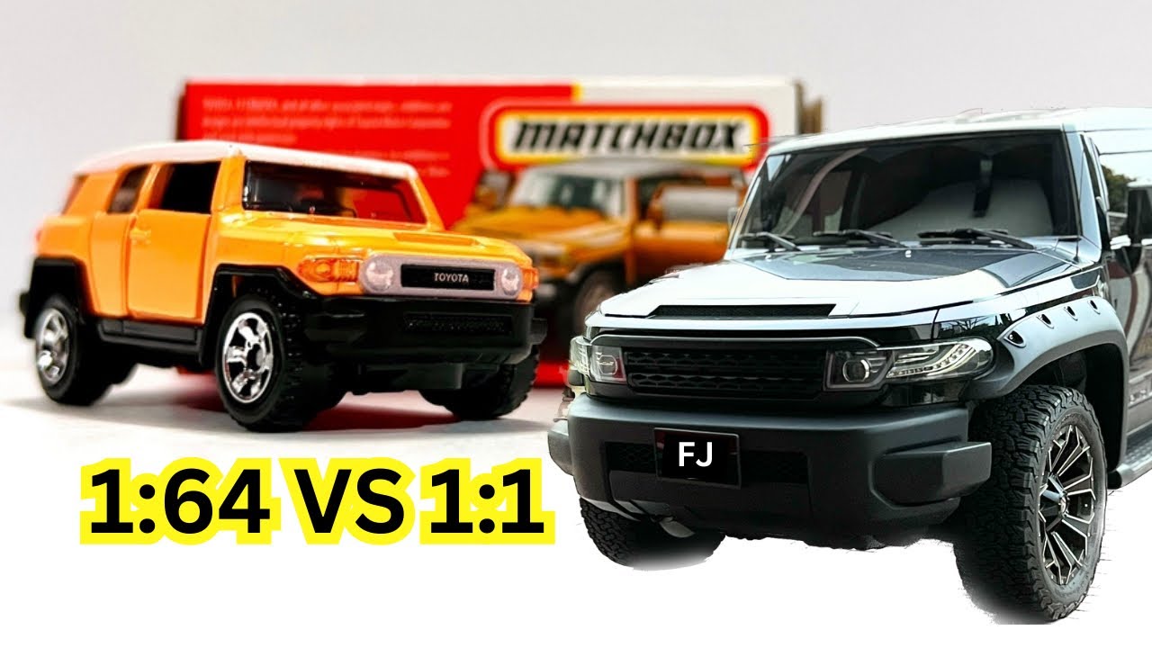 Matchbox 2022 Japan Series Toyota FJ Cruiser & 1:1 Toyota FJ Cruiser