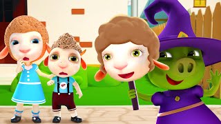 Who Are You? The Sly Witch In The Mask | Animated Cartoon + Kids Songs | Short Stories