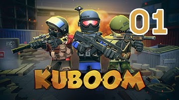 Kuboom 3D : FPS shooter | Gameplay Walkthrough 01 | Android, IOS gameplay | Dean XO