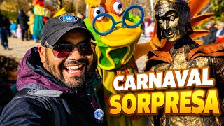 Me encontré con este CARNAVAL en Madrid 🎭 🇪🇸