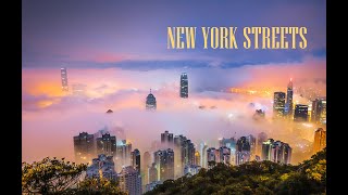 "Life in New York" Relaxing Calm Music, Stress Relief Music, Manhattan Streets Full HD video.