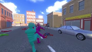 Smart AI Learns to Fight with Euphoria Physics (deep reinforcement learning)