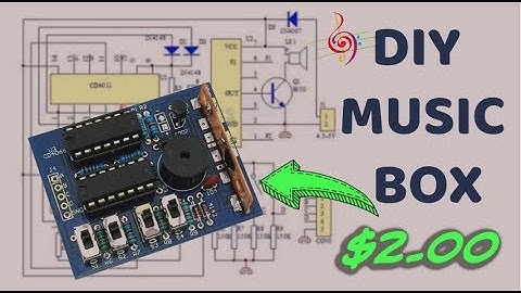 Sixteen Music Box Electronic DIY Kit- Assembly and Review