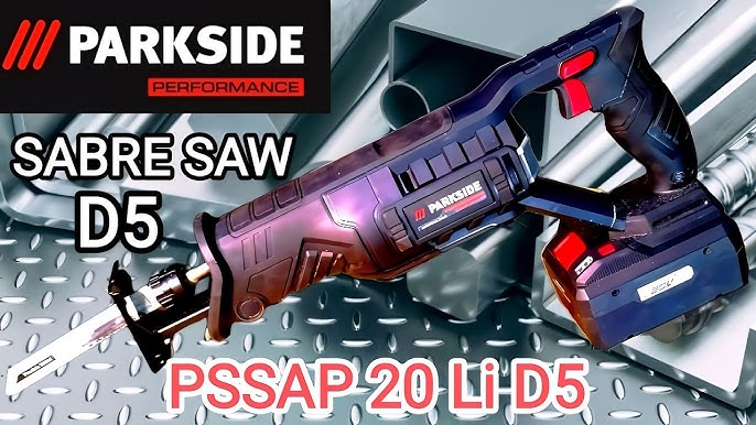 Parkside Performance PSSAP 20-Li C4 Cordless Saber Saw from Lidl - TEST 4K  - YouTube