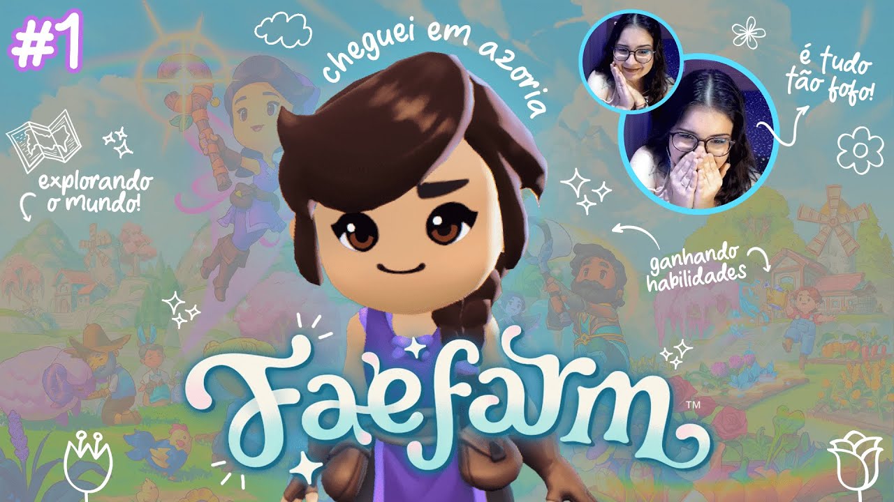 Carolis jogando Fae Farm #1 🌷🦋✨