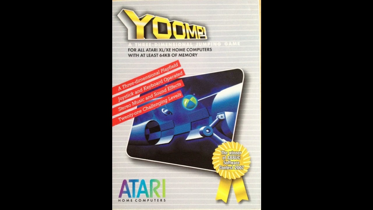 Yoomp! (Atari 8-bit, 2007) - Title Screen Extended 30 mins.
