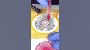 USA Trending: Relaxing Spirograph Patterns for Stress Relief 🌀✨ #Shorts