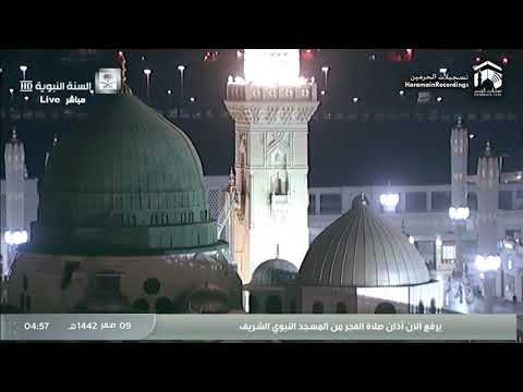 الحيعلات وجمال اذان الفجر للمؤذن عمر بن نبيل سنبل حفظه الله صدى صوت 