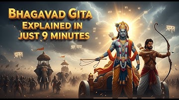 Bhagavad Gita in 9 minuten | Krishna