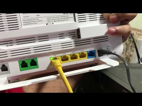configuration ZyXEL comme point d'accés de la fiber optique inwi orange iam 0657224987