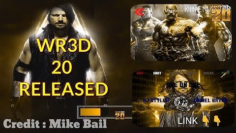 WR3D NEW 2K20 MOD RELEASED!!