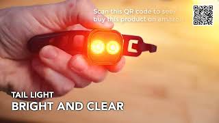 BrightRoad LED 85° Wide Beam Remote Control Front Light For Electric Scooter