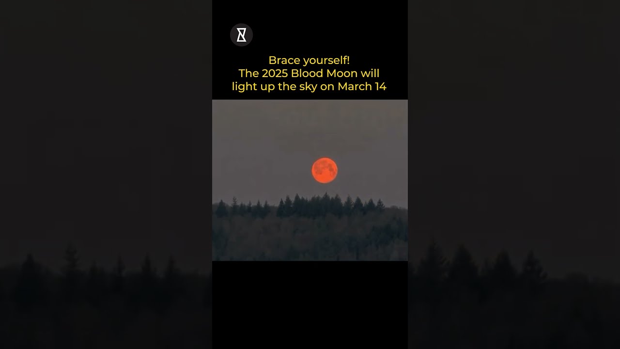WARNING A Rare Blood Moon Will Appear On March 14 Shorts Bloodmoon
