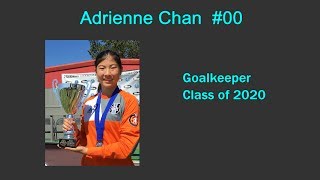 Adrienne Chan 2020 |  Goalkeeper  | 2016 Highlights U-15