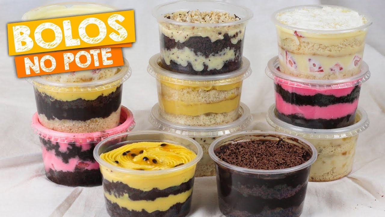 Bolo no Pote - As melhores receitas para vender : Ganhe Dinheiro