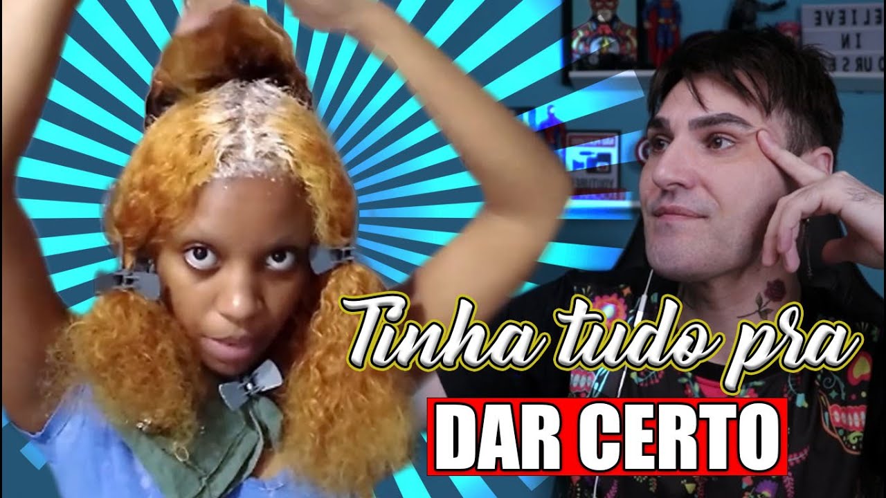 DESCOLORINDO OS CACHOS PRA FICAR SUPER RUIVA | SERÁ QUE DESSA VEZ VAI DAR CERTO?