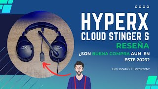 HyperX Cloud Stinger S-Unos audífonos con calidad y precio este 2023 y además con 7.1