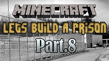 MineCraft 1.2 - Lets Build a Prison Map! Part 8: RedStone! :D