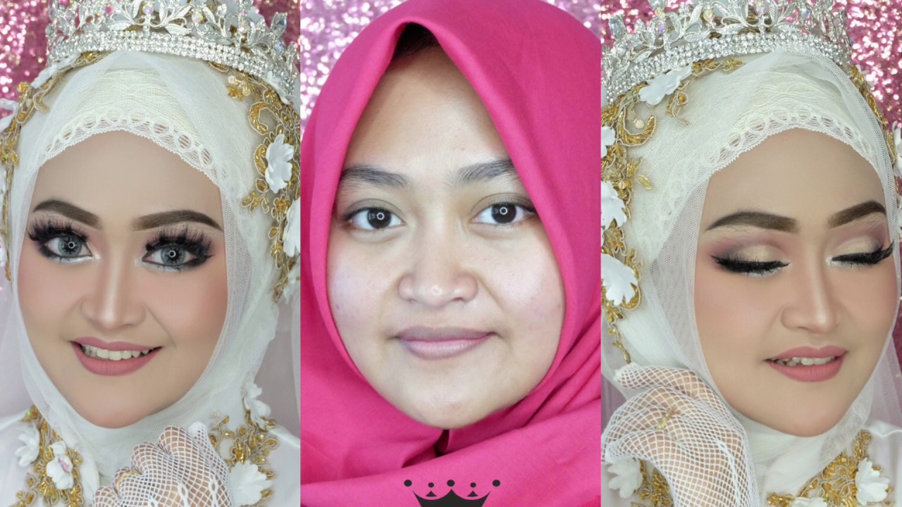 Tutorial Makeup Wedding Muslim Tanpa Cukur Alis Ayyunazzuyyin